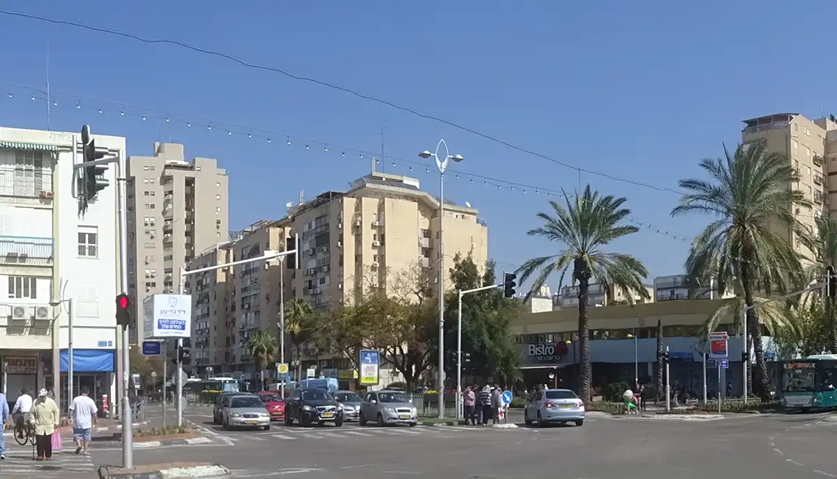 צומת הרחובות סוקולוב וקוגל